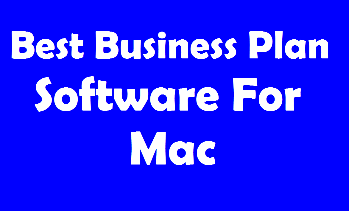 business plan software for mac