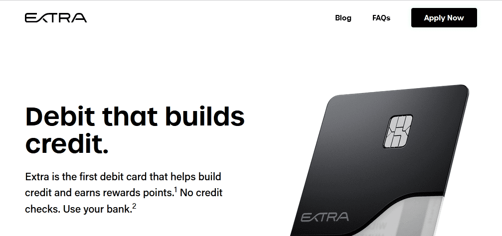 extra credit builder home page screenshot