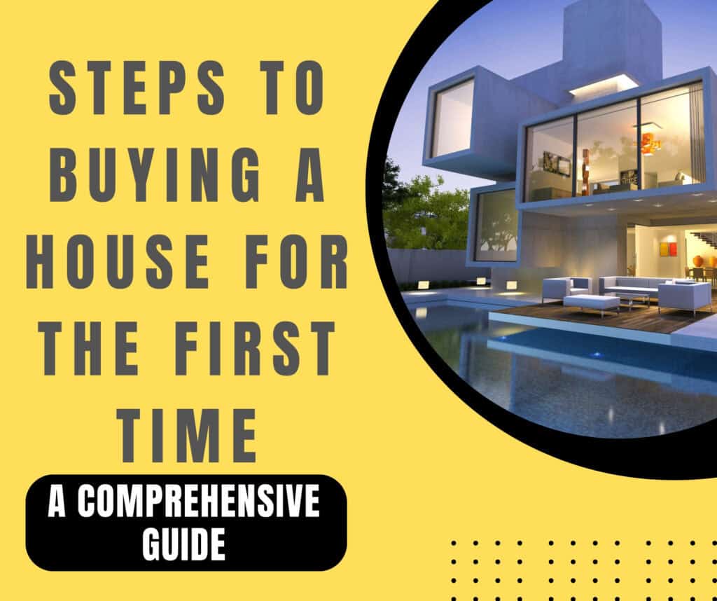 steps to buying a house for the first-time